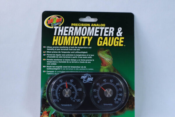 Zoo med Dubbele thermo- / vochtigheidsmeter