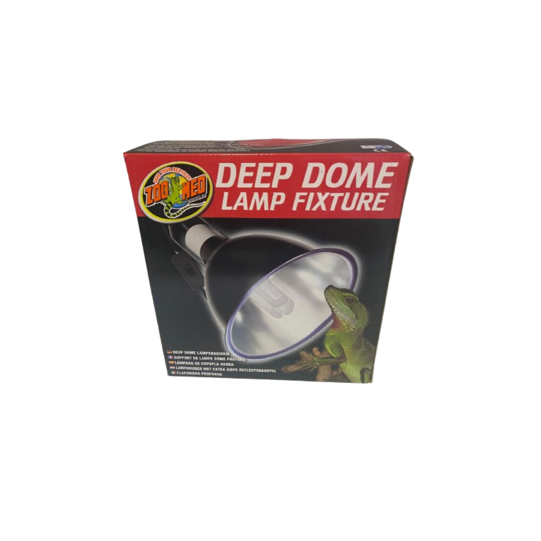 Deep dome lamp fixture