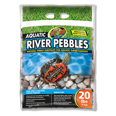 Zoo med Turtle River Pebbles Substrate