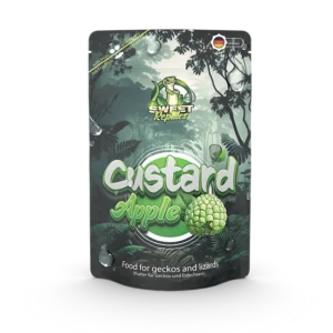 Sweet reptiles gekko voer custard apple
