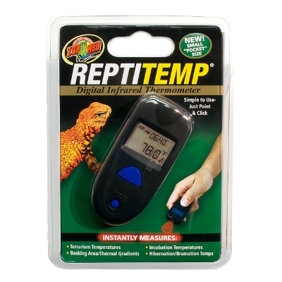 Zoo med ReptiTemp digitale infraroodthermometer